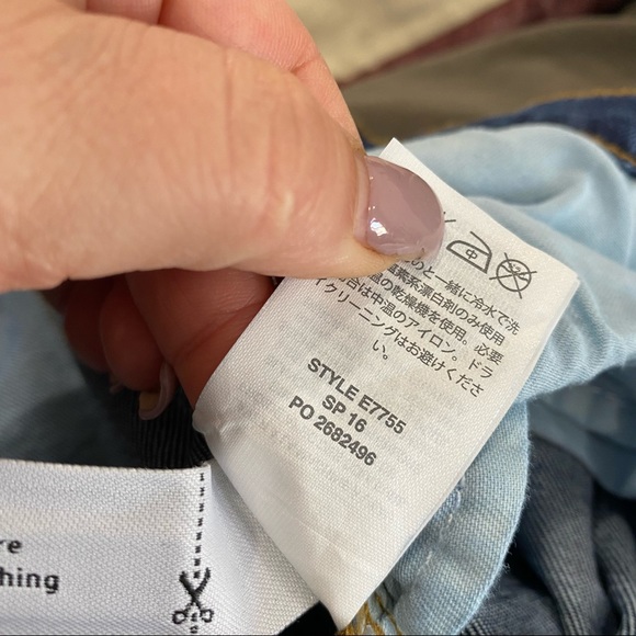 J.Crew Billie High Rise demi-boot crop jean in Bergen wash Size 31 - Picture 9 of 9